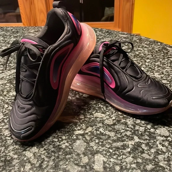 Nike Shoes Nike Air Max 72 Black Pink Blastmens Sz 8 Poshmark